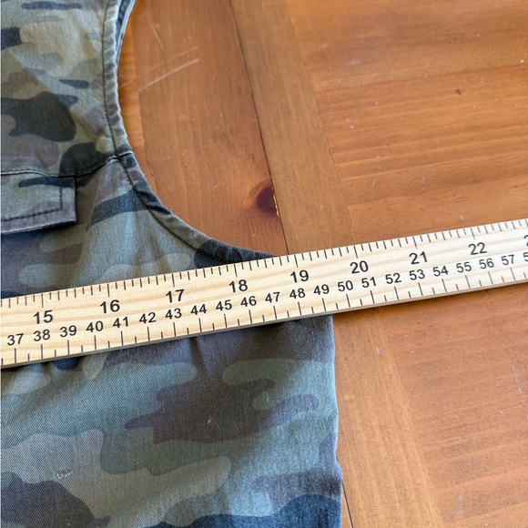 Hudson Harmony In Solar Camo Romper M Button Sleeveless Minimalist Festival Chic - Picture 12 of 13